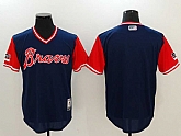 Customized Men's Braves Navy 2018 Players Weekend Stitched Jersey,baseball caps,new era cap wholesale,wholesale hats